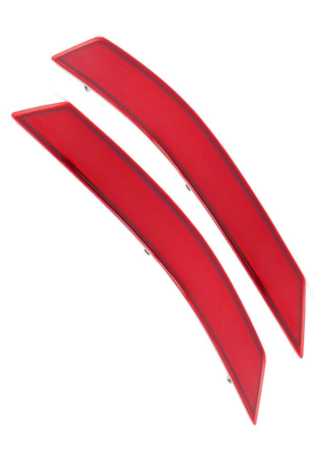 MDEOOSKY Rear Bumper Reflector Assembly Left & Right Pair Set Replacement for Mercedes-Benz W164 ML320 ML350 ML500 2008-2011 Replaces ‎1648200374 1648200674 - Image 1